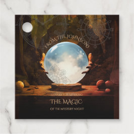Crystal Ball Halloween Fvor Tag Geschenkanhänger