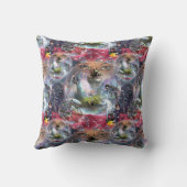 Crystal Ball Halloween Hexe Kissen (Rückseite)