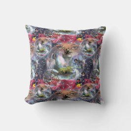 Crystal Ball Halloween Hexe Kissen