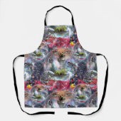 Crystal Ball Halloween Hexe Schürze (Vorderseite)