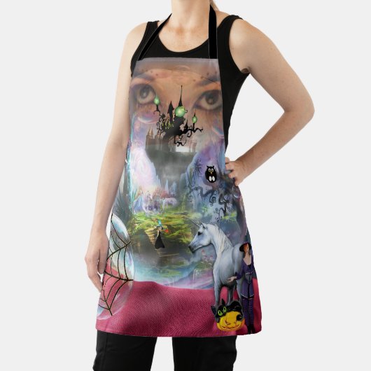 Crystal Ball Halloween Hexe Schürze (InSitu)