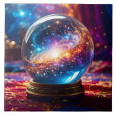 Crystal Ball - Ich sehe ein kosmisches Ereignis in Fliese (Vorderseite)