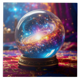Crystal Ball - Ich sehe ein kosmisches Ereignis in Fliese