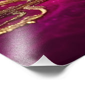 Crystal Ball - Ich sehe ein kosmisches Ereignis in Fotodruck (Ecke)