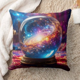 Crystal Ball - Ich sehe ein kosmisches Ereignis in Kissen