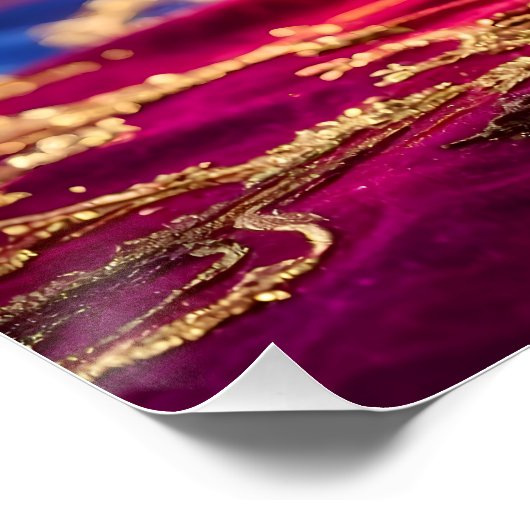 Crystal Ball - Ich sehe ein kosmisches Ereignis in Poster (Ecke)