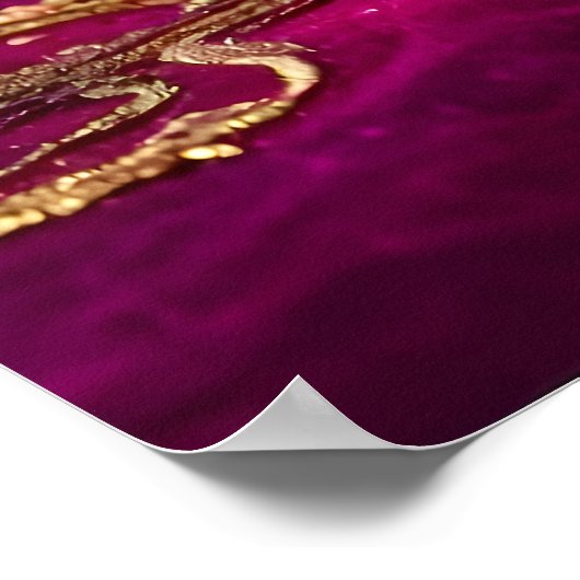 Crystal Ball - Ich sehe ein kosmisches Ereignis in Poster (Ecke)