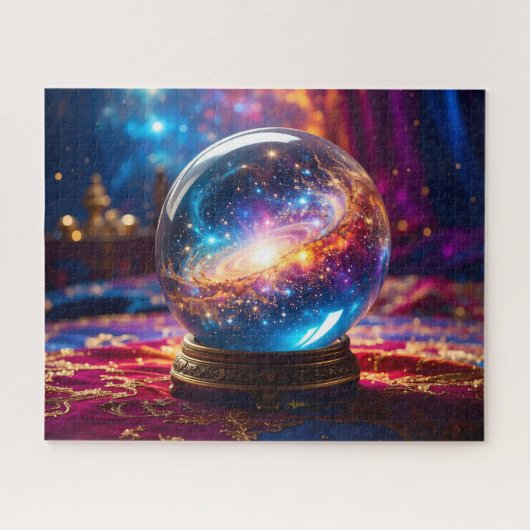 Crystal Ball - Ich sehe ein kosmisches Ereignis in Puzzle (Horizontal)