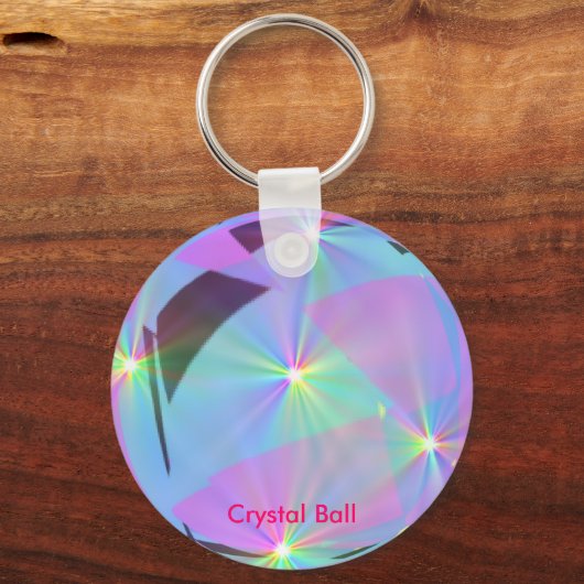 Crystal Ball Keychain Schlüsselanhänger (Vorderseite)