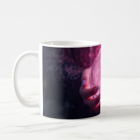 Crystal Ball Mug | Mystic Witch Aesthetic Cup Kaffeetasse (Links)