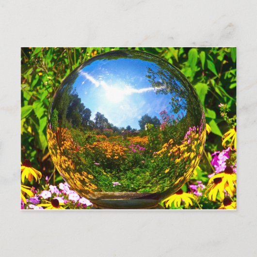 Crystal Ball Postkarte (Vorderseite)