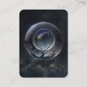 Crystal Ball Psychic Medium Tarot Reader Visitenkarte (Vorderseite)