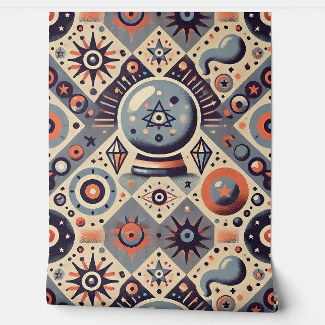 Crystal Ball Sinti und Roma Tapete (Abrollen)