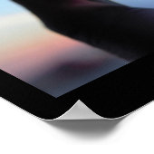 Crystal Ball Sunset Foto Poster (Ecke)