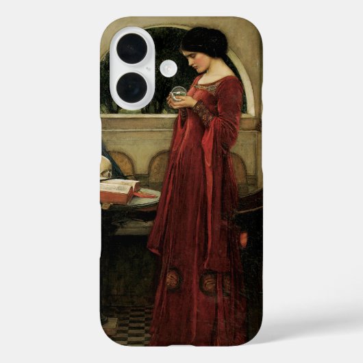 Crystal Ball von John William Waterhouse Case-Mate iPhone Hülle (Rückseite)