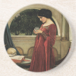 Crystal Ball von John William Waterhouse Getränkeuntersetzer