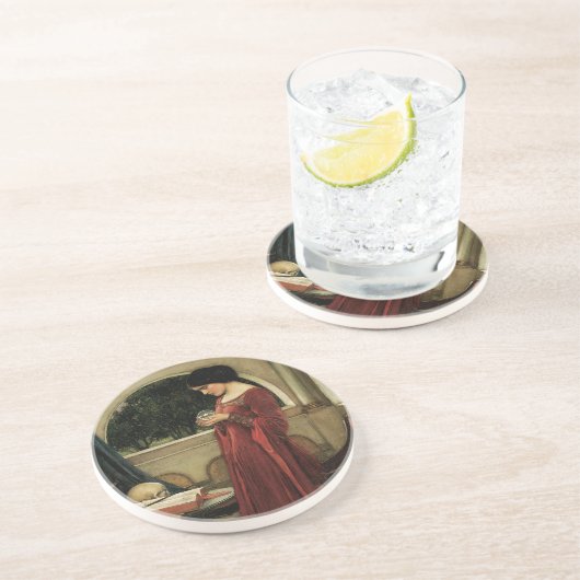 Crystal Ball von John William Waterhouse Getränkeuntersetzer (Seite)