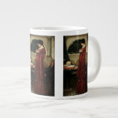 Crystal Ball von John William Waterhouse Jumbo-Tasse (Vorderseite Rechts)