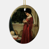 Crystal Ball von John William Waterhouse Keramik Ornament (Rechts)
