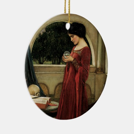 Crystal Ball von John William Waterhouse Keramik Ornament (Rechts)