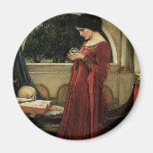Crystal Ball von John William Waterhouse Magnet (Vorne)