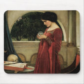 Crystal Ball von John William Waterhouse Mousepad (Vorne)