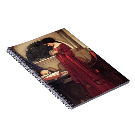 Crystal Ball von John William Waterhouse Notizblock (Rechte Seite)