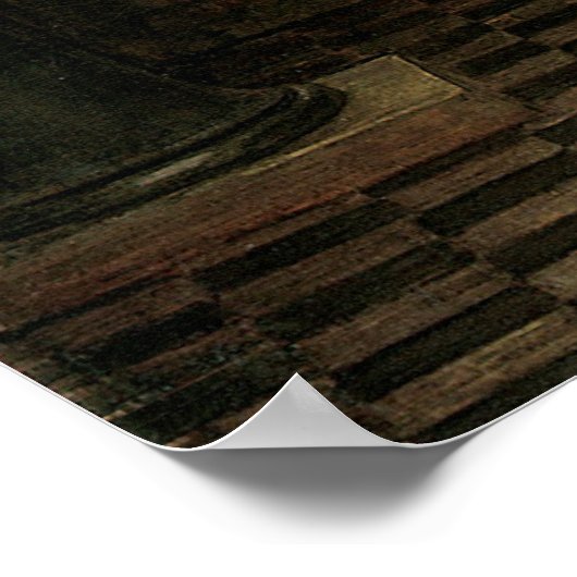 Crystal Ball von John William Waterhouse Poster (Ecke)