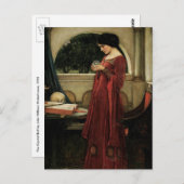 Crystal Ball von John William Waterhouse Postkarte (Vorne/Hinten)