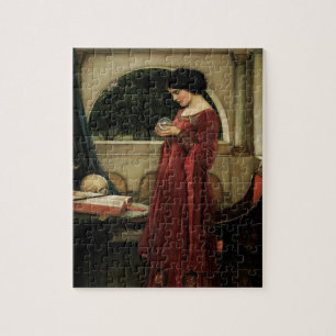 Crystal Ball von John William Waterhouse Puzzle