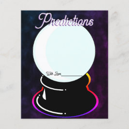 Crystal-Ball-Vorhersage Zeichne Spiel