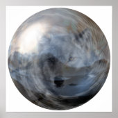 Crystal Ball Wolf Poster (Vorne)