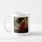 Crystal Ball Woman Wasserhausmalerei Kaffeetasse (Links)
