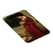 Crystal Ball Woman Wasserhausmalerei Magnet (Rechte Seite)