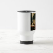 Crystal Ball Woman Wasserhausmalerei Reisebecher (Mittel)