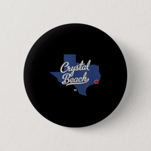 Crystal Beach Texas Tx Karte Button
