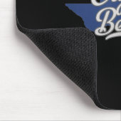 Crystal Beach Texas Tx Karte Mousepad (Ecke)