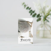 Crystal Bikini Fitness Wettbewerb Anzug Frauen Bus Visitenkarte (Stehend Vorderseite)