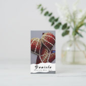 Crystal Bikini Fitness Wettbewerb Anzug Frauen Bus Visitenkarte (Stehend Vorderseite)