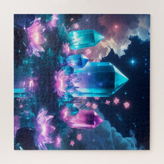 Crystal Bloom Sanctuary Puzzle (Horizontal)
