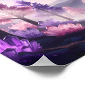 Crystal Blossom Forest of Dreamlight Poster (Ecke)