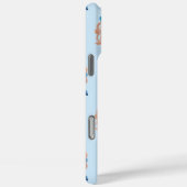 Crystal Blue Bunny and Blue Jay Heart Case-Mate iPhone Hülle (Rückseite / Rechts)