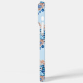 Crystal Blue Bunny and Blue Jay Heart Case-Mate iPhone Hülle (Rückseite / Links)