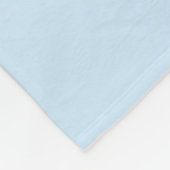 Crystal Blue Bunny and Blue Jay Heart Fleecedecke (Ecke)