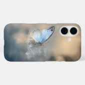 Crystal Blue Butterfly Mobile Case (Rückseite (Horizontal))