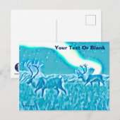 Crystal Blue Caribbean Postkarte (Vorne/Hinten)