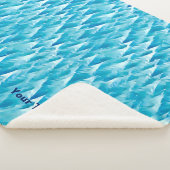 Crystal Blue Caribbean Sherpadecke (3/4)