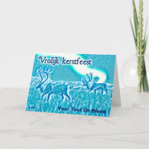 Crystal Blue Caribbean - Vrolijk kerstest Karte