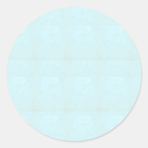 CRYSTAL BLUE Classic Round Aufkleber