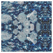 Crystal Blue Fabric Stoff (Nahaufnahme)